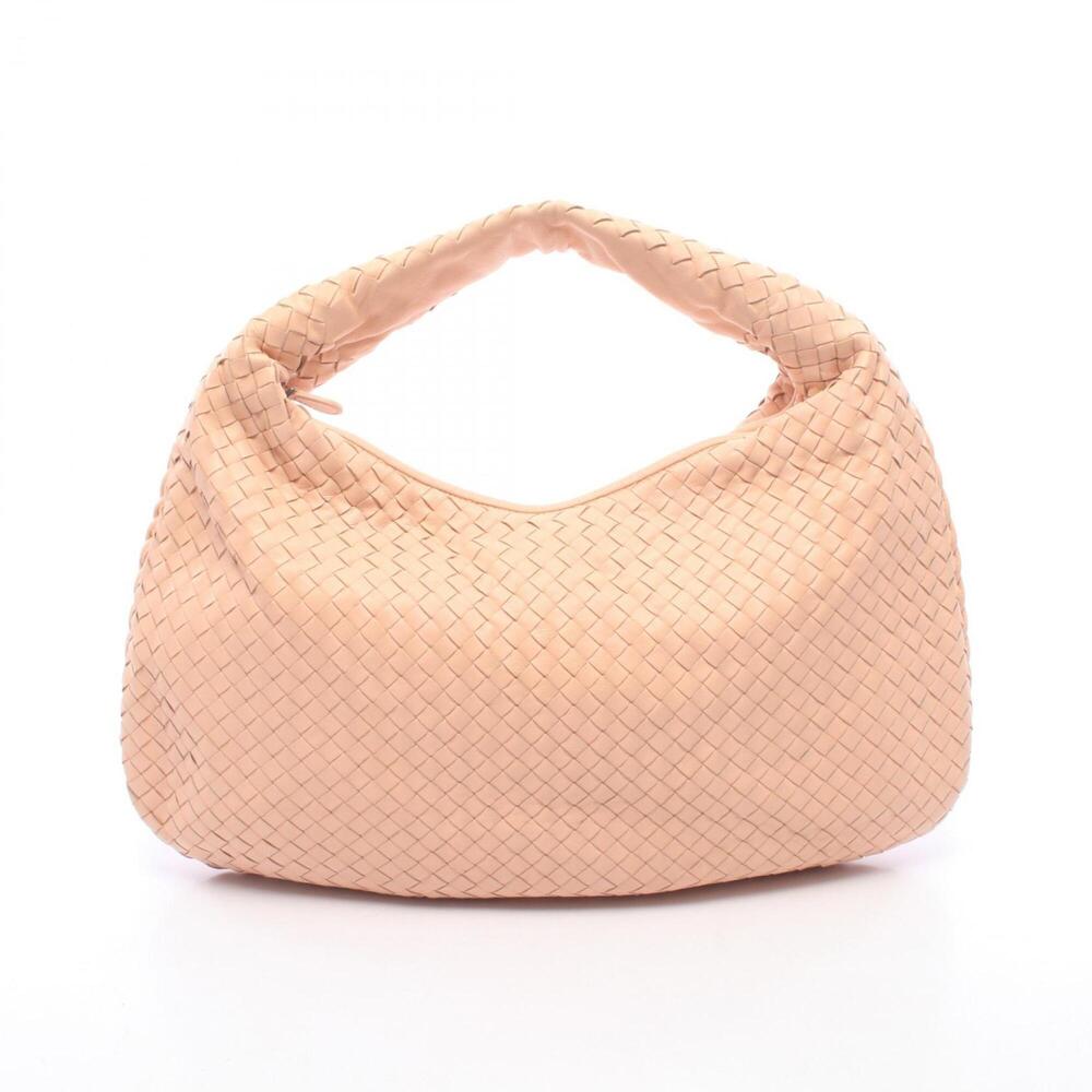 Bottega Veneta Intrecciato Shoulder Bag/Handbag, Leather, Women's, Pink
